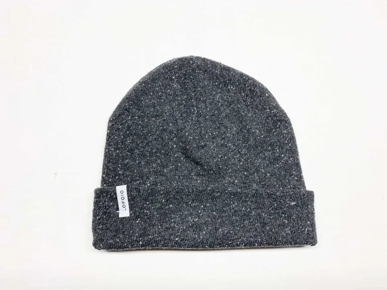 Cappello in lana rigenerata // Taglia unica - Antracite